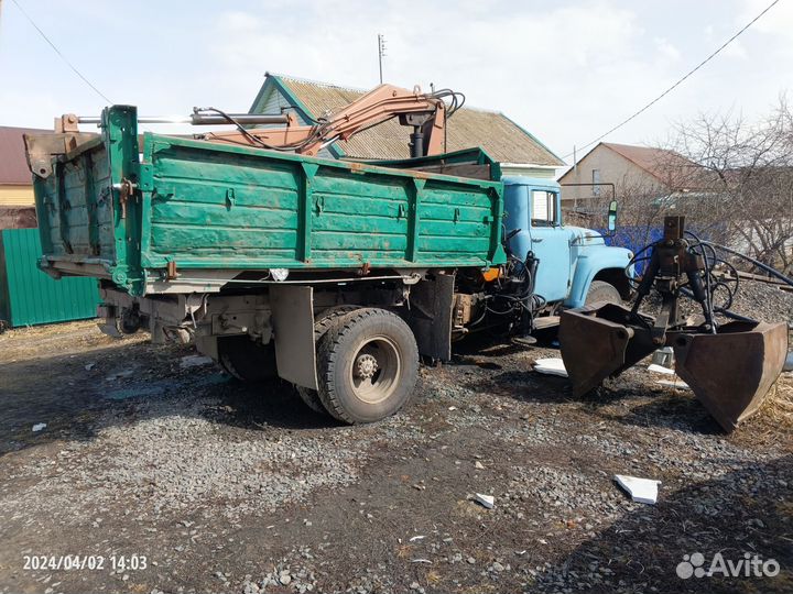 Продам ЗИЛ самосвал с грейфером