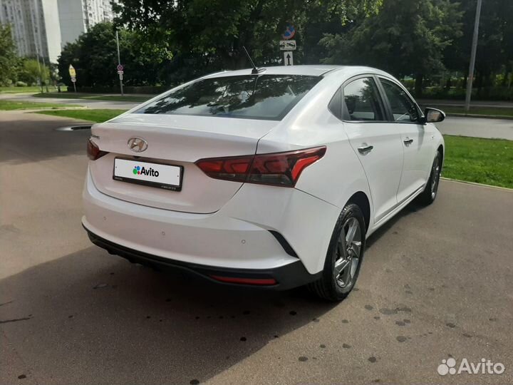 Hyundai Solaris 1.6 AT, 2021, 3 000 км