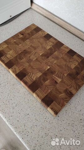 Доска разделочная торцевая