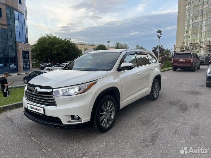 Toyota Highlander 3.5 AT, 2015, 165 000 км