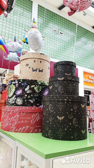 Коробка подарочная шляпная