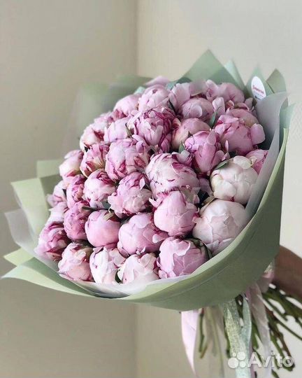 Букет пионов