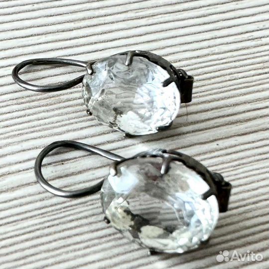 Серьги серебро 875 СССР