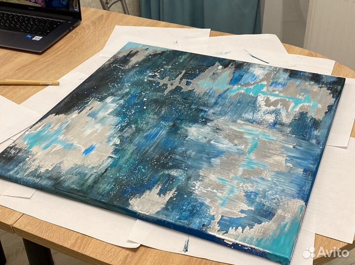 Интерьерная картина абстракция