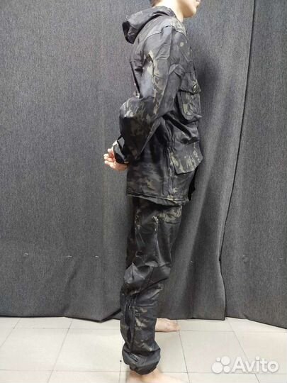 Костюм горка черный мультикам Рип Стоп.весна-лето