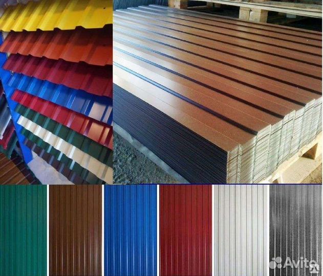 Профнастил, кровельные саморезы