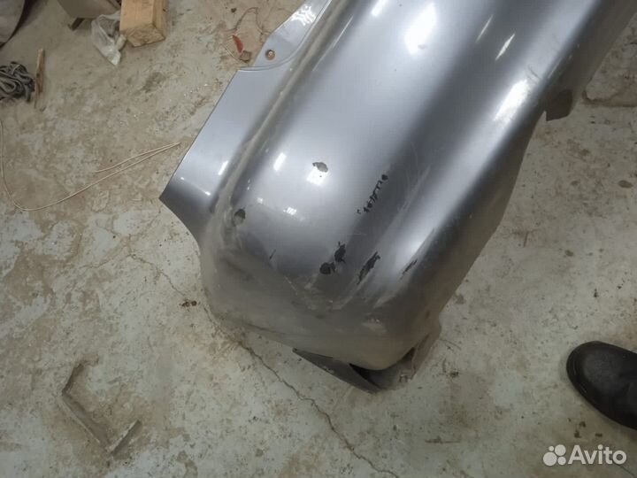 Бампер задний Chevrolet Lanos