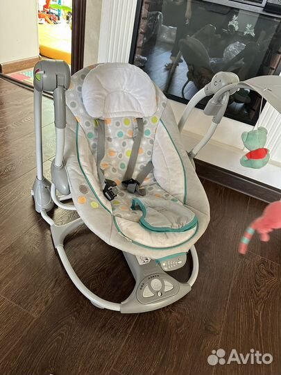 Детские качели шезлонг