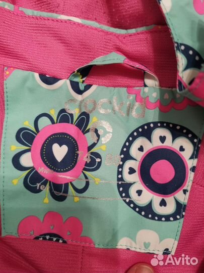 Комбинезон демисезонный crockid 74 80 розовый