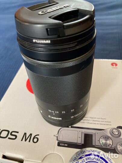Фотоаппарат canon eos m6 + объективы + аксесуары