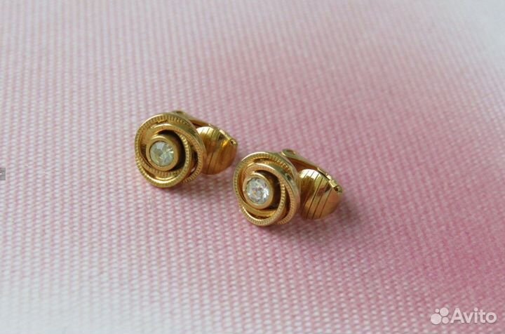 Trifari Клипсы Американский винтаж Маркировка