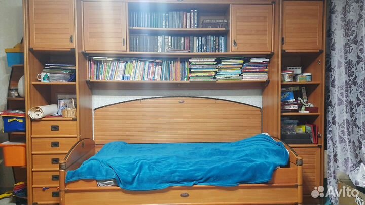 Кровать, детская, шкаф