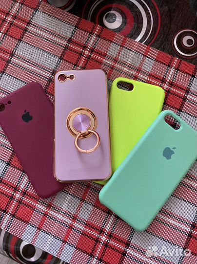 Чехол на iPhone 7, 8, se 20 силиконовый