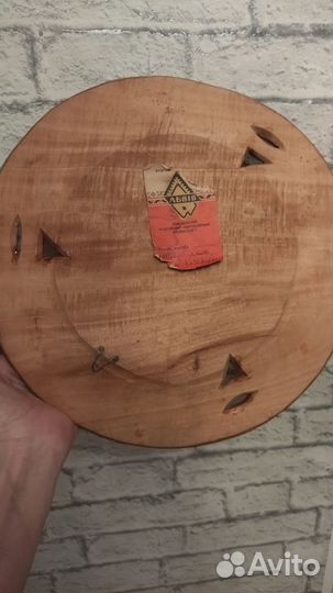 Блюдо тарелка дерево 30см