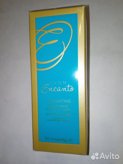 Туалет вода Avon Encanto Нефритовый цветок и шелк