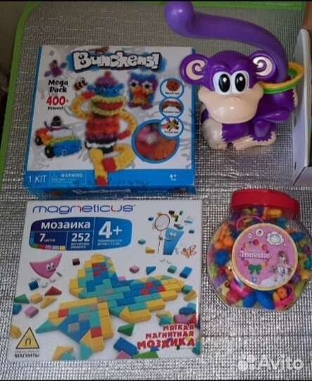 Конструктор bunchems,мозаика-пакетом