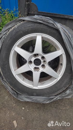 Резина летняя на дисках R16 215/60 4шт