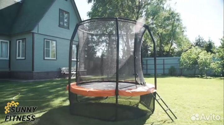 Каркасный батут Clear Fit FamilyHop 8Ft