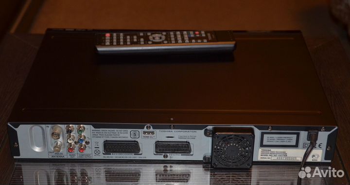 Рекордер DVD-HDD Toshiba RD-XS27KR - hdmi
