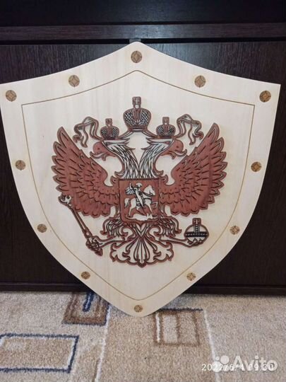 Щит под шампура (10 штук) для подвеса на стену