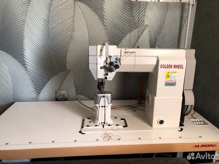 Колонковая швейная машина golden wheel CS-8820H