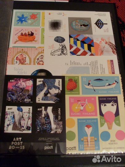 Почтовые марки Финляндии (Годовой набор 2015)