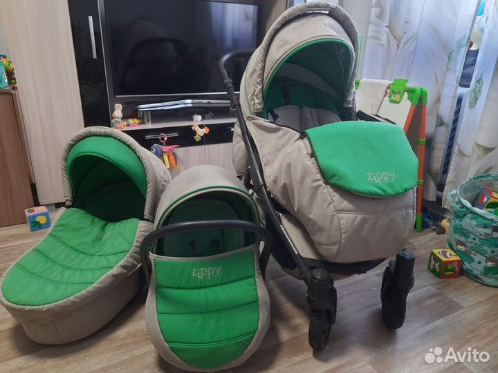 Коляска zippy 3 в 1
