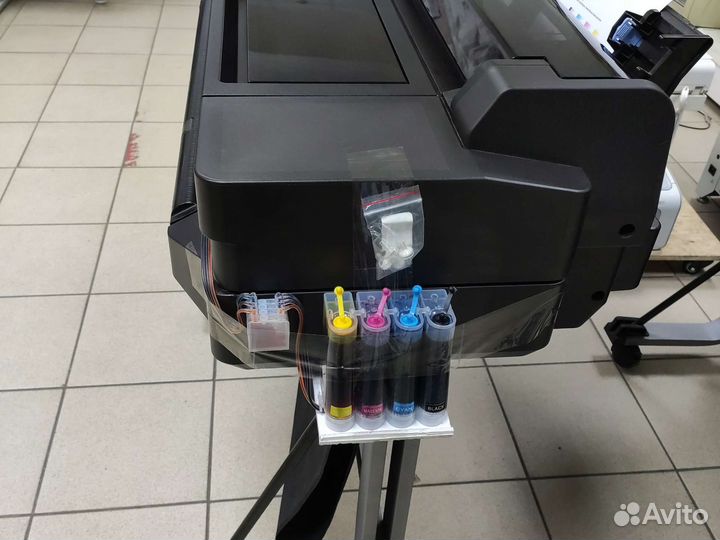 Плоттер A1 A0 Hp T520 с снпч