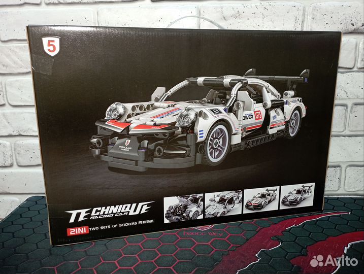 Lego Конструктор porsche 911. Подарок-Игрушки