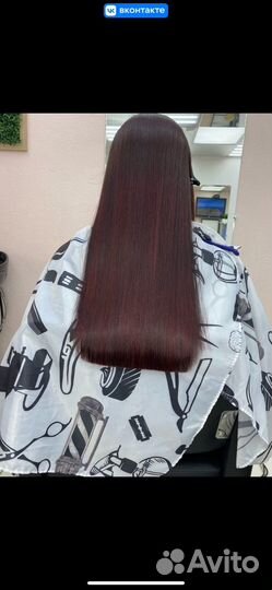 Стрижка и окрашивание волос