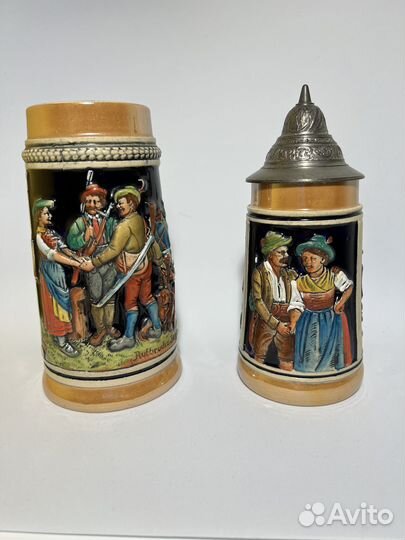 Пивная винтажная кружка Германия