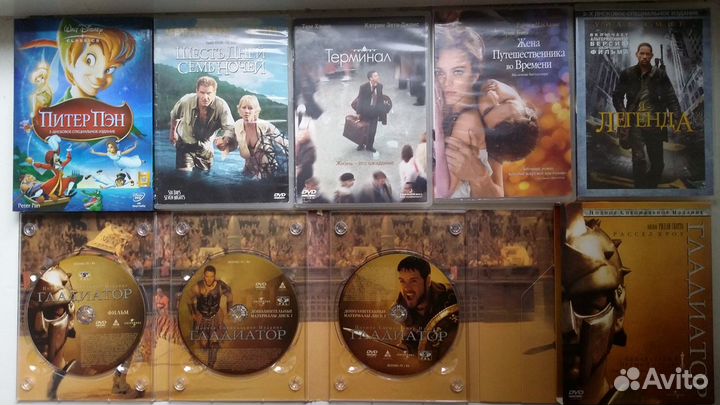 Двух и одно дисковые коллекционные издания на dvd