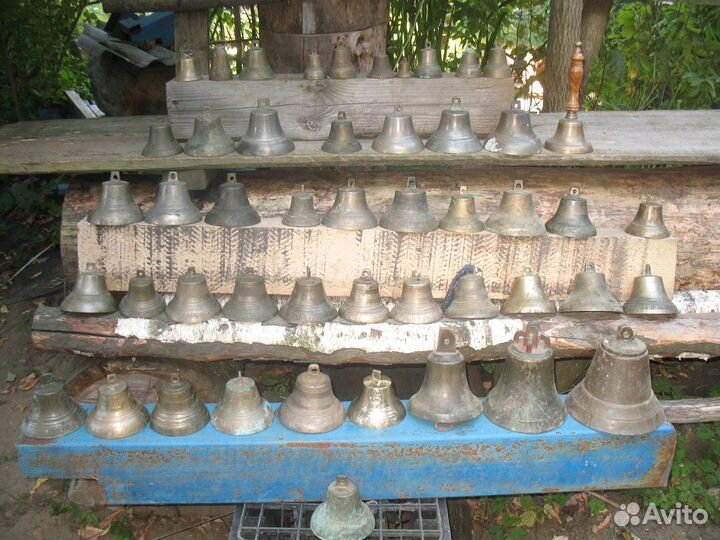 Колокольчики старинные поддужные рында