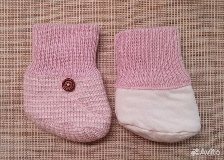 Пинетки и варежки reima