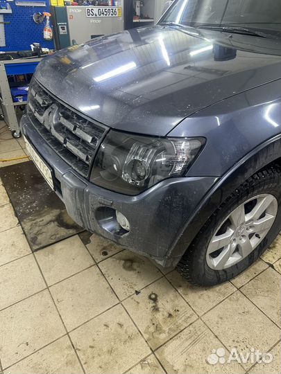 Фары mitsubishi pajero 4