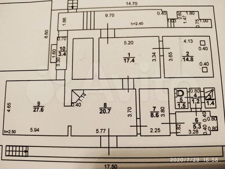 Свободного назначения, 120 м²