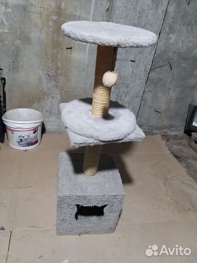 Когтеточка и домик