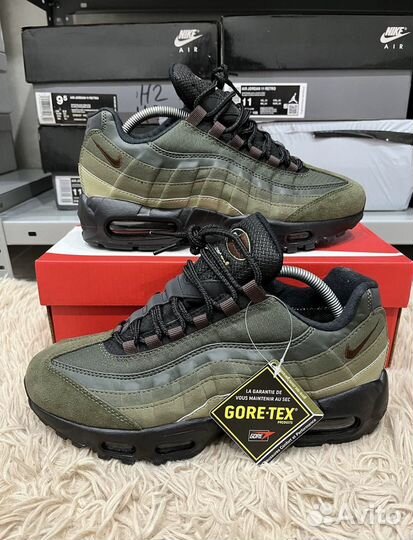 Nike air max 95 оливковые