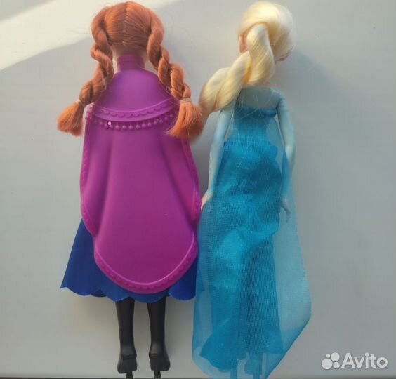 Куклы Анна и Эльза, frozen, холодное сердце