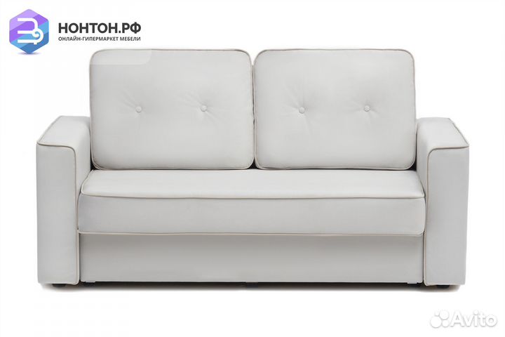 Диван еврокнижка Берген серый