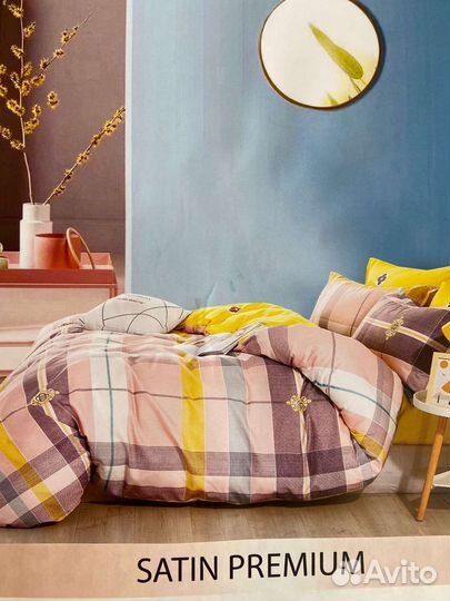 Постельное белье новое 1,5 сп