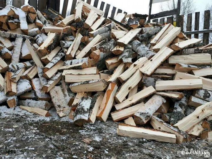 Дрова колотые