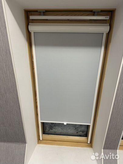 Рулонные шторы на мансардные окна