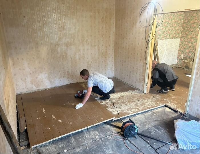 Демонтаж/Снос домов/Вывоз мусора