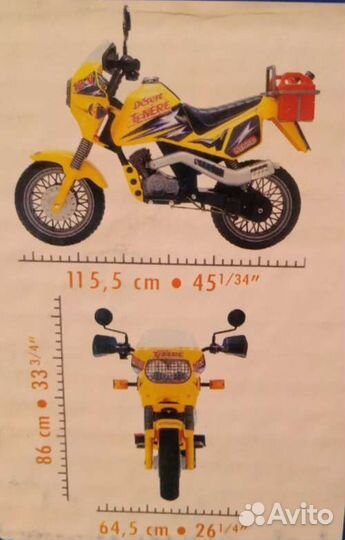 Электромотоцикл детский Peg Perego