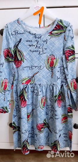 Комплект платьев для девочки 122-128