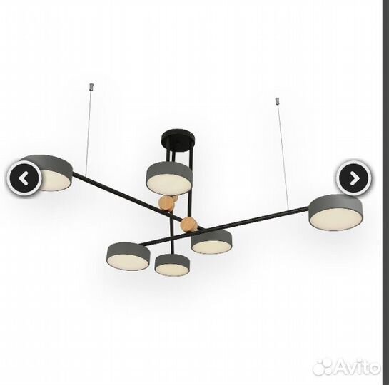 Люстра потолочная новая