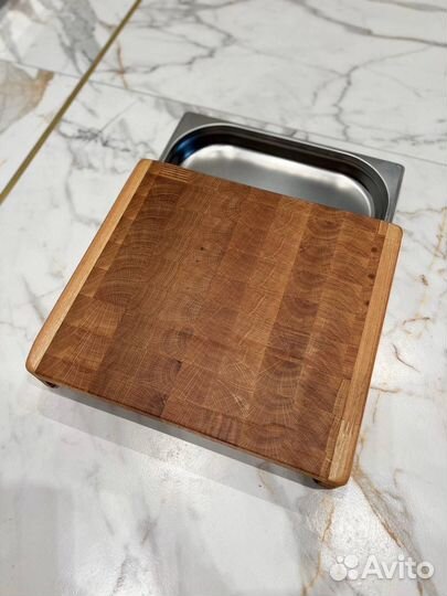 Торцевая доска большая с гастроёмкостью