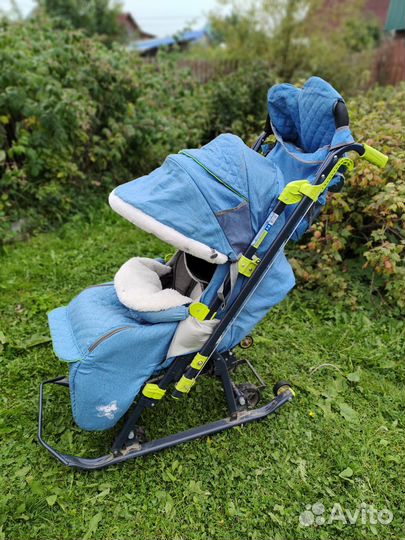 Санки коляска Ника 7 3
