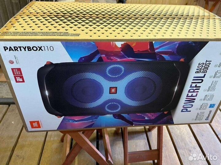 Колонка для вечеринок JBL PartyBox 110, черная